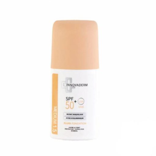1751477238017-701175938 INNOVADERM Fond de Teint FLUID Minéral medium 1.5 SPF50+ – Image 1