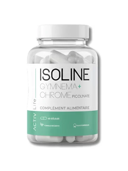 ACTIV LIFE - ISOLINE GYMNEMA + CHROME PICOLINATE 60 GELULES