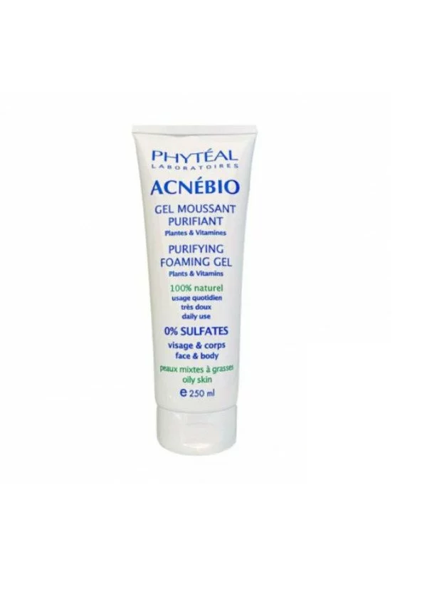 ee123 PHYTEAL ACNEBIO GEL MOUSSANT 250ML – Image 1