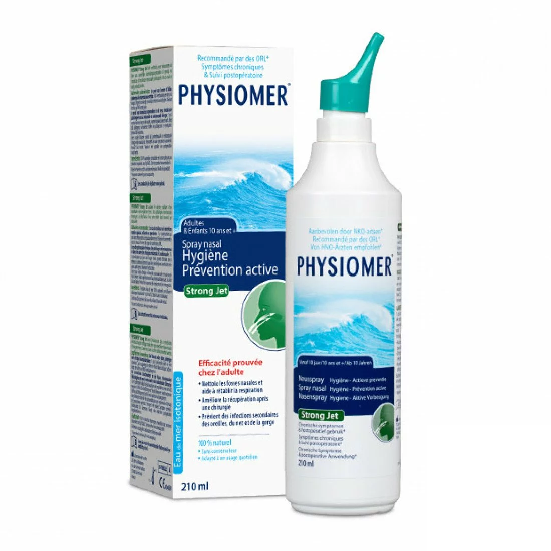 es21 Physiomer Strong Jet 210ML – Image 1