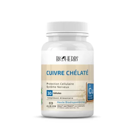BIOHERBS Cuivre Chélaté