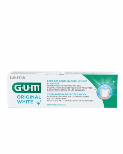 GUM ORIGINAL WHITE DENTIFRICE 75ML