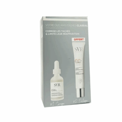 SVR COFFRET CLAIRIAL AMPOULE + CLAIRIAL CC Creme LIGHT SPF50+ OFFERTE