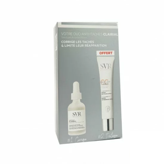 Sans titre SVR COFFRET CLAIRIAL AMPOULE + CLAIRIAL CC Creme LIGHT SPF50+ OFFERTE – Image 1