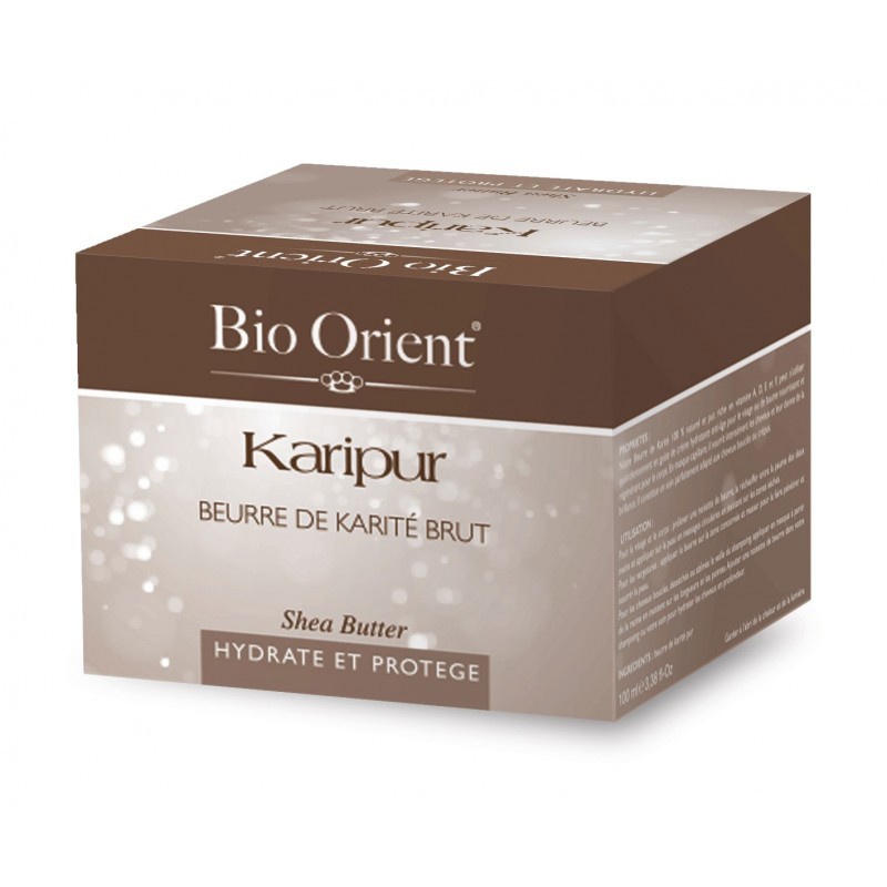 bio-orient-beurre-de-karite-pur BIO ORIENT BEURRE DE KARITE PURE 100GR – Image 1