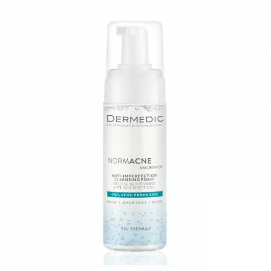 bonheur DERMEDIC NORMACNE MOUSSE NETTOYANTE ANTI IMPERFECTIONS 170ML – Image 1