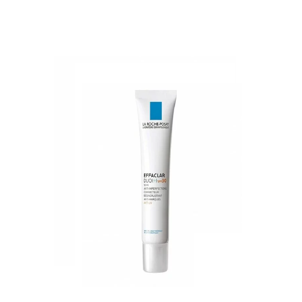 LA ROCHE POSAY EFFACLAR DUO+ SPF30 40ML La Roche-Posay roche posay effaclar Duo+ SPF30 Anti-Imperfections 40ML peaux grasses acnéiques Tunisie