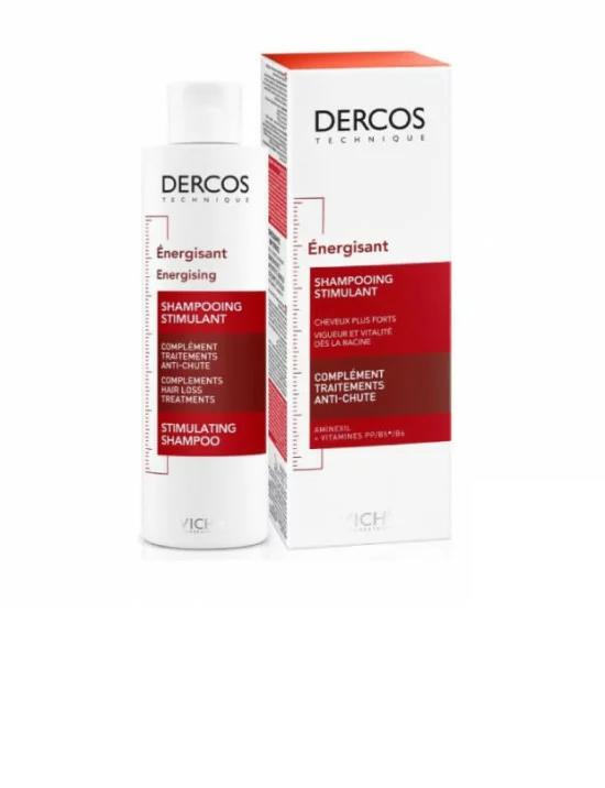bonheur VICHY DERCOS SHAMPOOING ENERGISANT 200ML – Image 1
