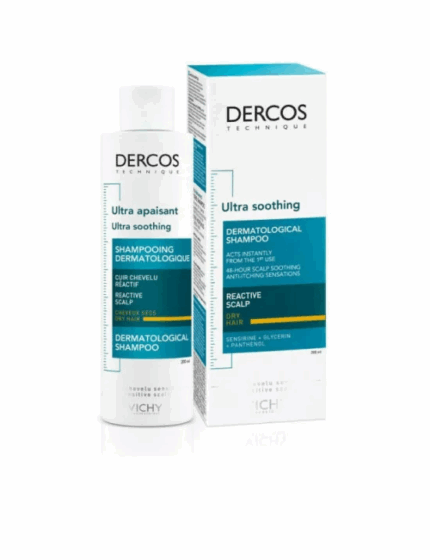 VICHY DERCOS ULTRA APAISANT Shampooing Cheveux Normaux à Secs 200ML