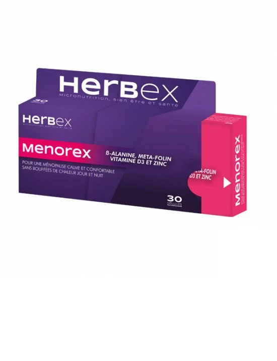 bonheur HERBEX MENOREX 30 GELULES – Image 1