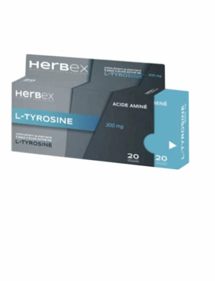 HERBEX L-TYROSINE 20 GELULES