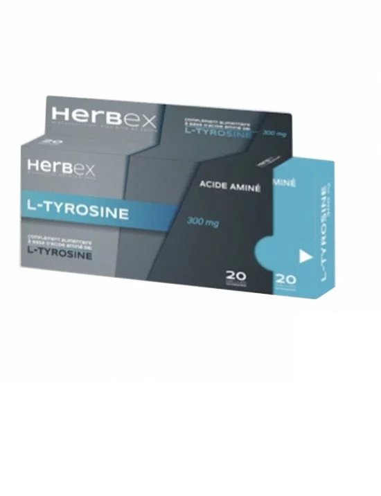 bonheur HERBEX L-TYROSINE 20 GELULES – Image 1