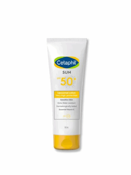 Flacon cetaphil sun liposomal Lotion SPF50+ 100ML visage corps aloe vera vitamine E Tunisie