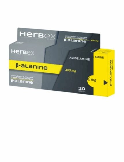 HERBEX BETA-ALANINE 400 MG 20 GELULES