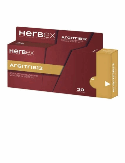 HERBEX ArgitriB12 20 GELULES