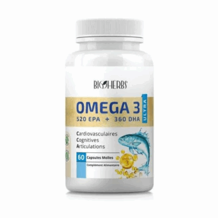 BIOHERBS OMEGA 3 ULTRA 60 CAPSULES