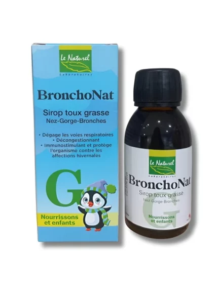 BRONCHONAT G - SIROP ENFANT TOUX GRAS 100 ML