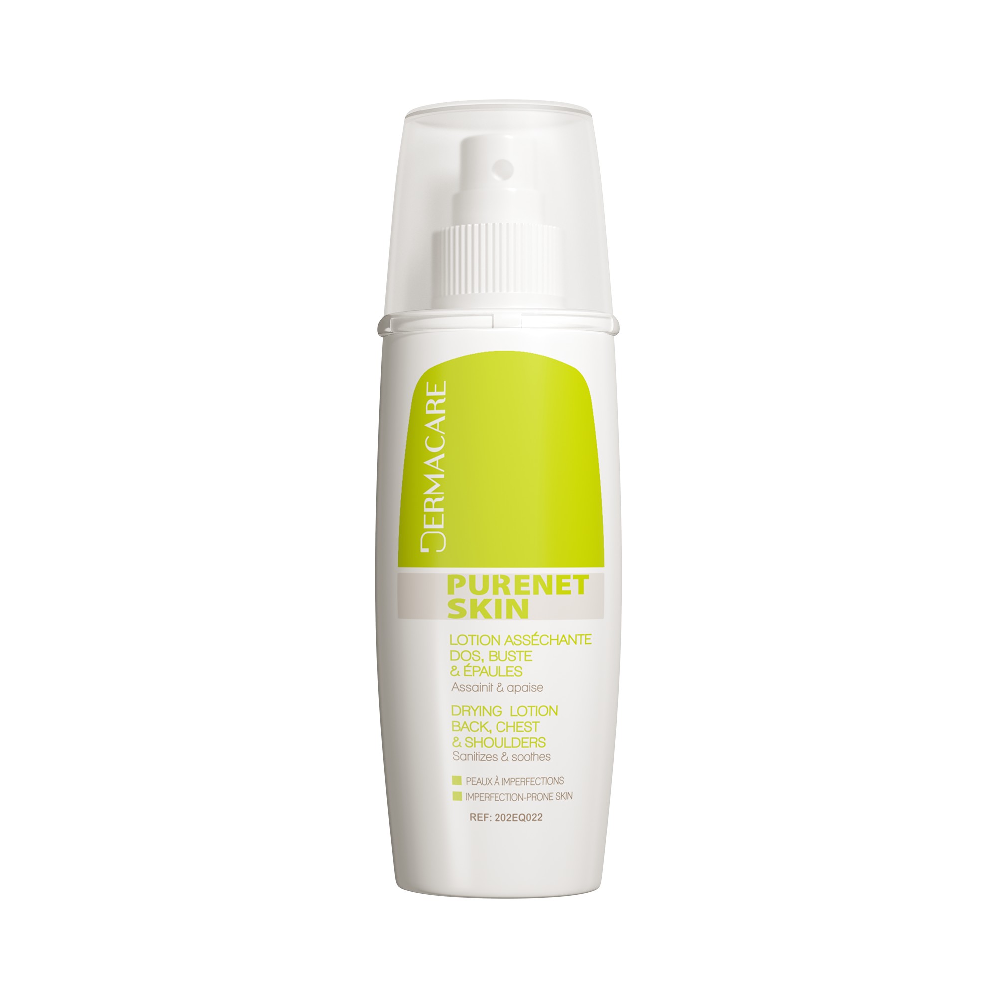 dermacare-purenet-skin-lotion-assechante-100ml DERMACARE PURENET SKIN LOTION ASSECHANTE 100ML – Image 1