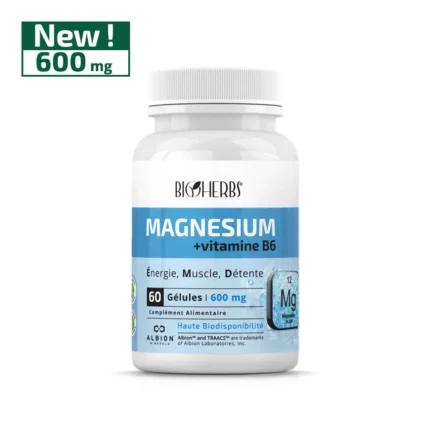 BIOHERBS Magnésium Bisglycinate + VIT B6
