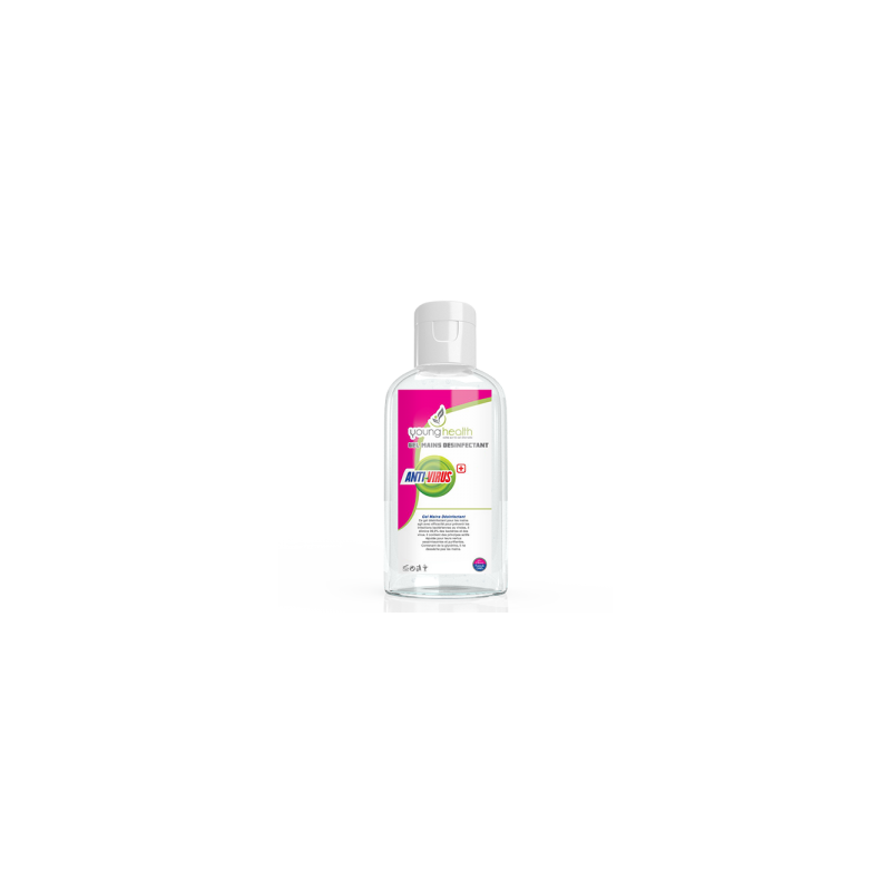 younghealth-antivirus-gel-hydroalcoolique-70-100ml YOUNG HEALTH Gel Hydro-Alcoolique,125ml – Image 1