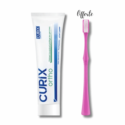 CURIX - DENTIFRICE ORTHO + BROSSE A DENTS OFFERTE