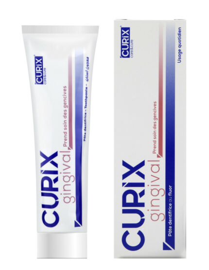 CURIX Dentifrice gingival 75ml + brosse a dent offert
