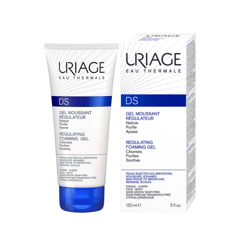 456 Uriage DS Gel Nettoyant moussant régulateur,150ml – Image 1