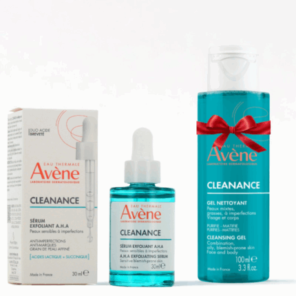 AVENE CLEANANCE SERUM EXFOLIANT AHA 30ML+CLEANANCE GEL NETTOYANTE 100ML (OFFERT)