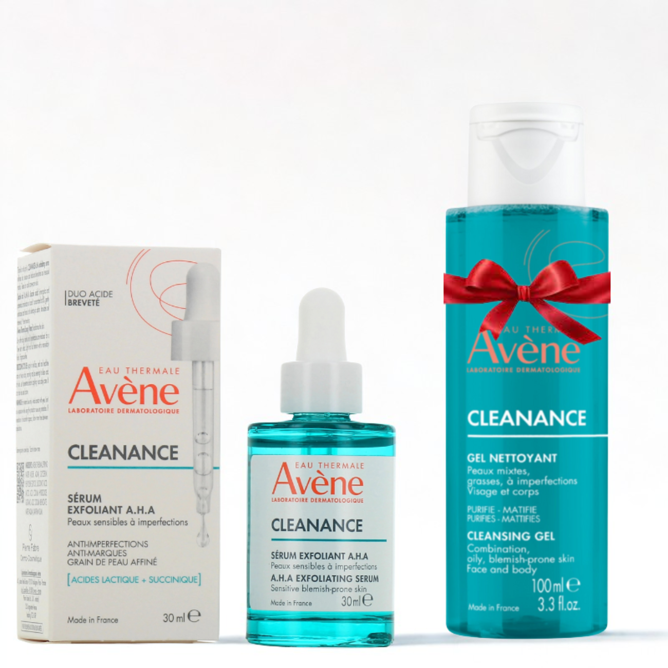 55555 AVENE CLEANANCE SERUM EXFOLIANT AHA 30ML+CLEANANCE GEL NETTOYANTE 100ML (OFFERT) – Image 1
