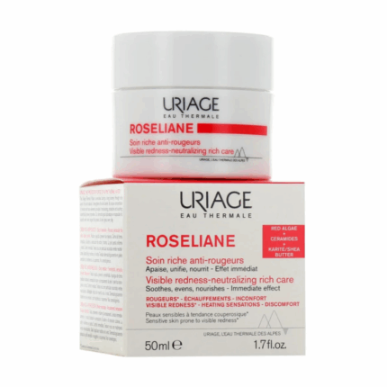 search URIAGE ROSELIANE CREME RICHE ANTI ROUGEURS 50ML pharmashop URIAGE ROSELIANE CREME RICHE ANTI ROUGEURS 50ML
