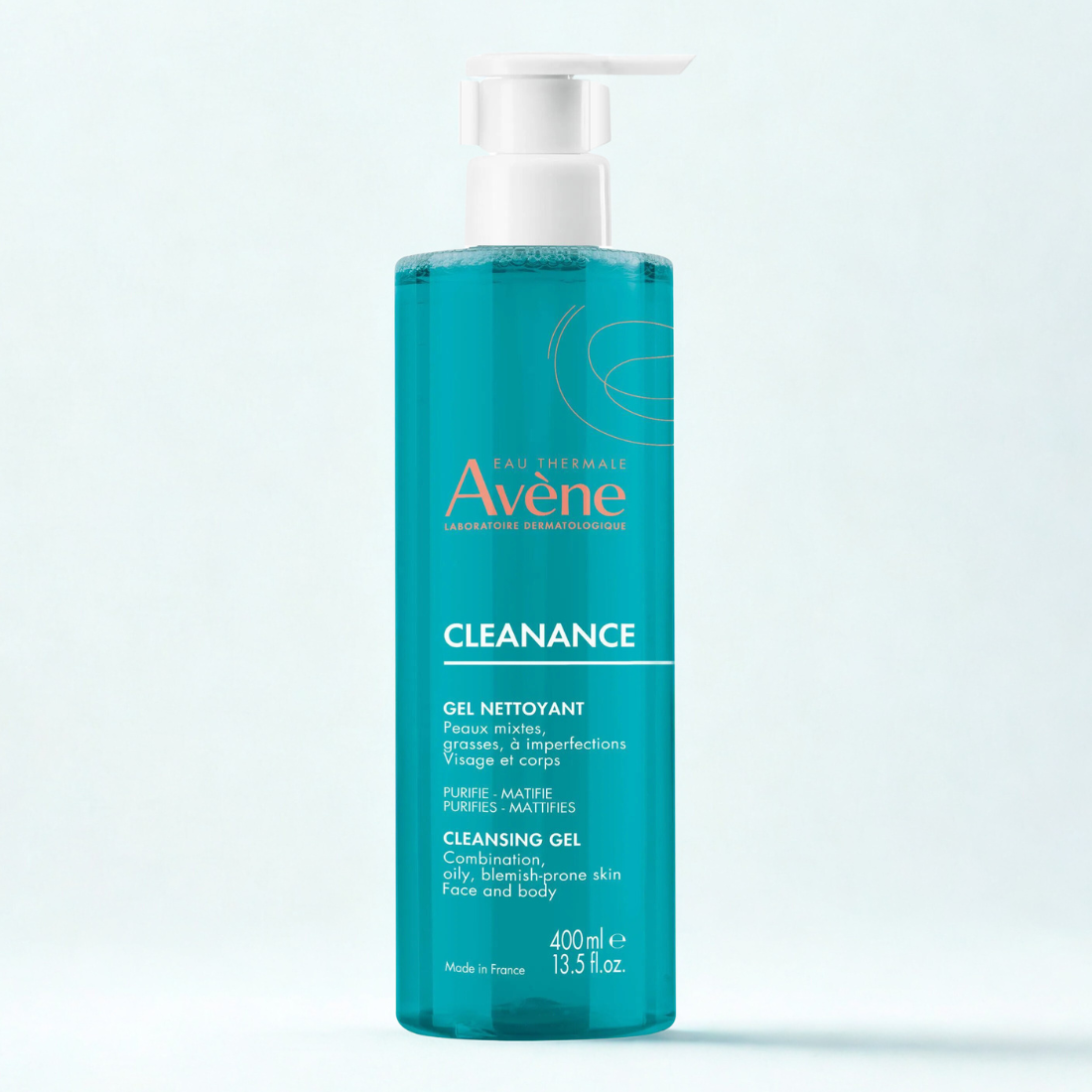avene-cleanance-gel-nettoyant-400ml AVENE CLEANANCE GEL NETTOYANT 400ML – Image 1