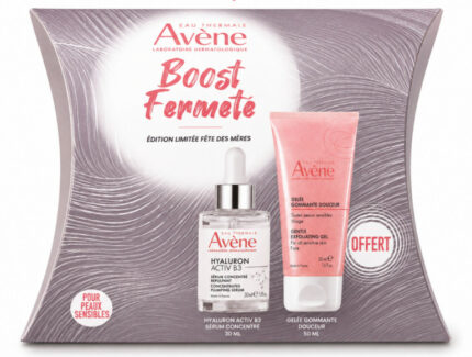 AVENE - COFFRET BOOST FERMETE : SERUM HYALURON ACTIV B3 + GELÉE GOMMANTE DOUCEUR 50ML OFFERTE