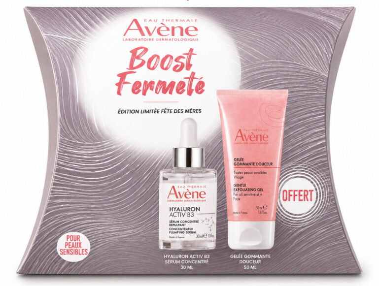 avene-pack-hab3gelee-gom-50ml AVENE - COFFRET BOOST FERMETE : SERUM HYALURON ACTIV B3 + GELÉE GOMMANTE DOUCEUR 50ML OFFERTE – Image 1