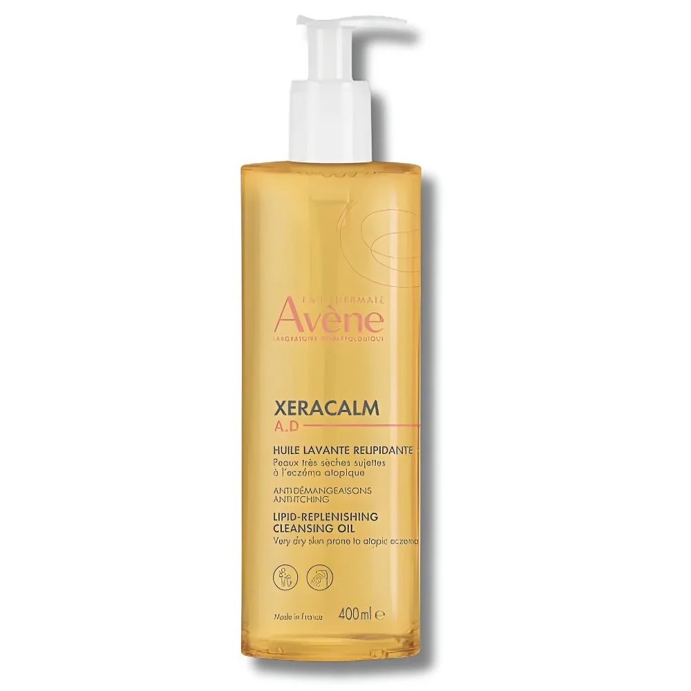 avene-xeracalm-ad-huile-lavante-relipidante-400ml-hygiene-avene AVENE XERACALM AD - HUILE LAVANTE RELIPIDANTE 400ML – Image 1