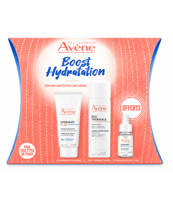 avene Avène Coffret Hydrance spf 30 40 ml + Eau thermale 10 ml + Sérum Hydrance Boost 10 ml Offerts – Image 1