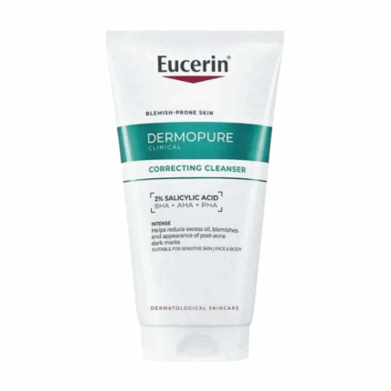 EUCERIN DERMOPURE CLINICAL GEL NETTOYANT TRIPLE ACTION 150ML