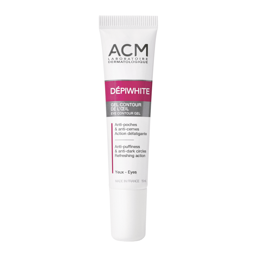 ACM Dépiwhite Gel Contour des Yeux 15 ml Tube ACM Dépiwhite Gel Contour des Yeux 15 ml, soin anti-poches et anti-cernes défatigant en Tunisie