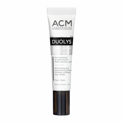 Tube ACM Duolys Crème Contour des Yeux 15 ml, soin anti-âge anti-poches et anti-cernes en Tunisie