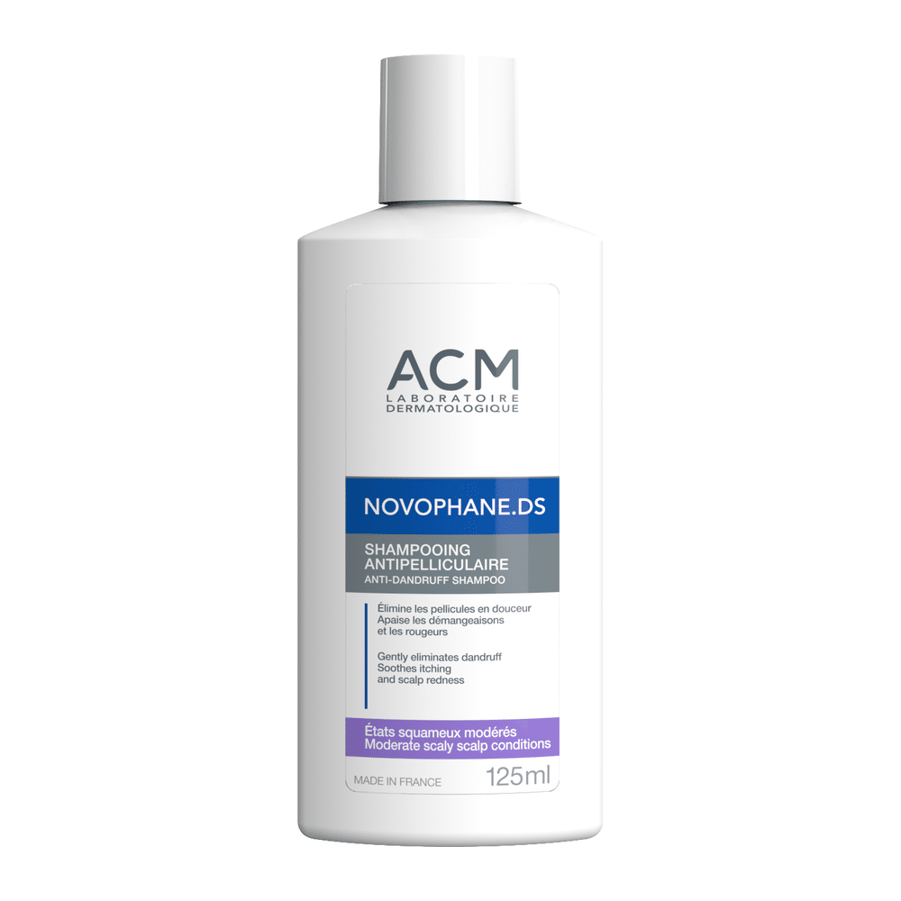ACM Novophane DS Shampooing Antipelliculaire Flacon ACM Novophane DS Shampooing Antipelliculaire 125 ml, soin du cuir chevelu squameux en Tunisie