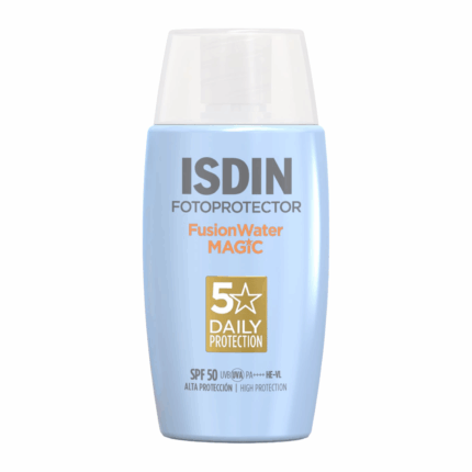 Flacon ISDIN Fotoprotector Fusion Water Magic SPF50 50 ml, écran solaire visage ultra-léger en Tunisie