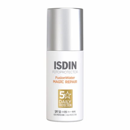 Flacon ISDIN Fotoprotector Fusion Water Magic Repair SPF50 50 ml, écran solaire anti-âge visage en Tunisie