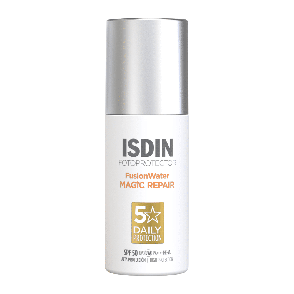 ISDIN Fusion Water Magic Repair SPF50 50 ml Flacon ISDIN Fotoprotector Fusion Water Magic Repair SPF50 50 ml, écran solaire anti-âge visage en Tunisie