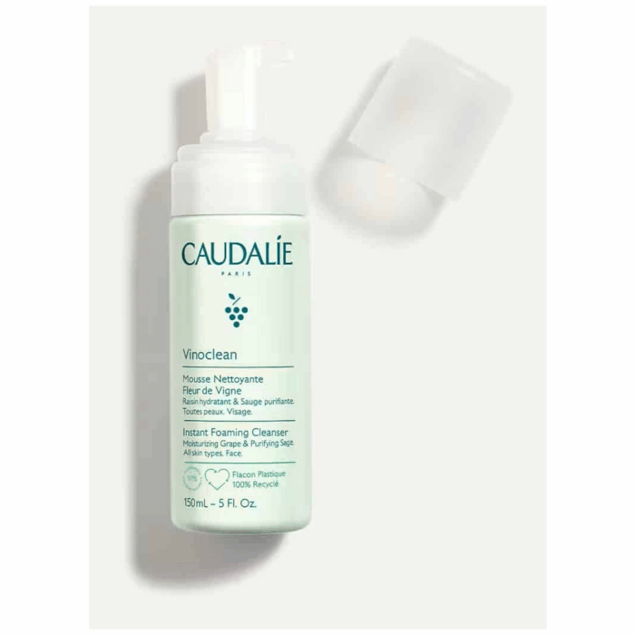 Flacon Caudalie Vinoclean Mousse Nettoyante Fleur de Vigne 150ml en Tunisie