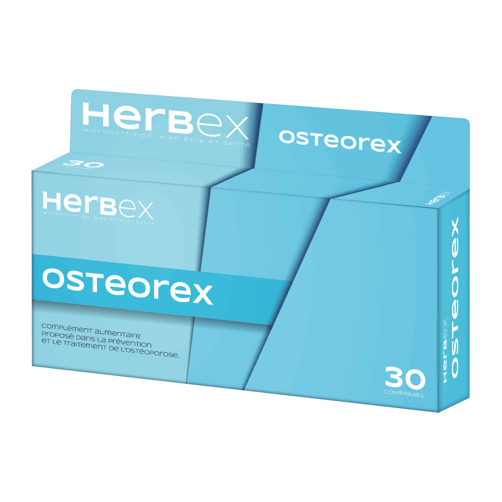 1064_Osteorex Boîte Herbex Osteorex 30 gélules complément alimentaire en Tunisie