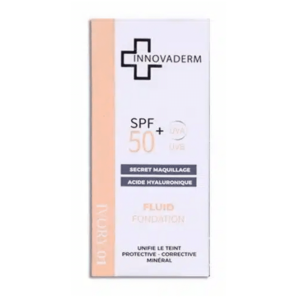 Innovaderm Fond de Teint Fluid 01 Minéral Ivory SPF50+ 30 ml