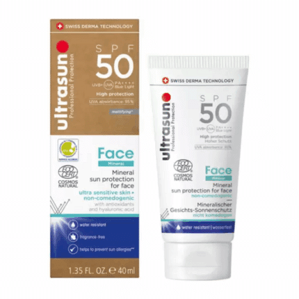Ultrasun Face Mineral Sunscreen Spf50+ 40ml en Tunisie