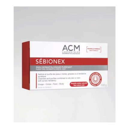 ACM Sébionex Pain Dermatologique Purifiant pour le soin du visage en Tunisie