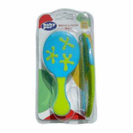 Baby Pur Brosse et Peigne Space pour bébé en Tunisie