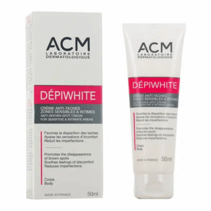 Tube ACM Dépiwhite Crème Anti-Taches Zones Sensibles & Intimes en Tunisie