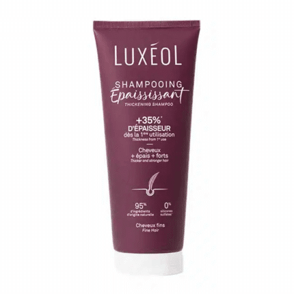 Flacon Luxéol Shampooing Épaississant 200ml pour le soin des cheveux en Tunisie